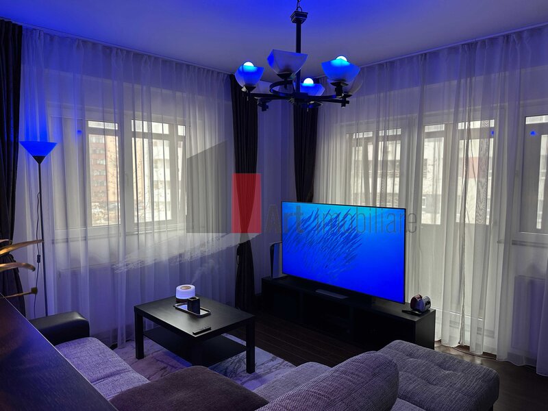 Militari Residence, apartament premium 3 camere 65 mp utilat smart home,